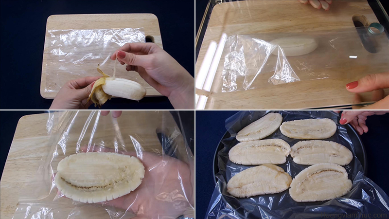 Cách làm bánh chuối chiên bột